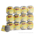 Stainless Steel Kitchen Galvanized Zinc Wire Mesh Scourer